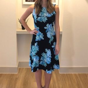 Floral Business Dress